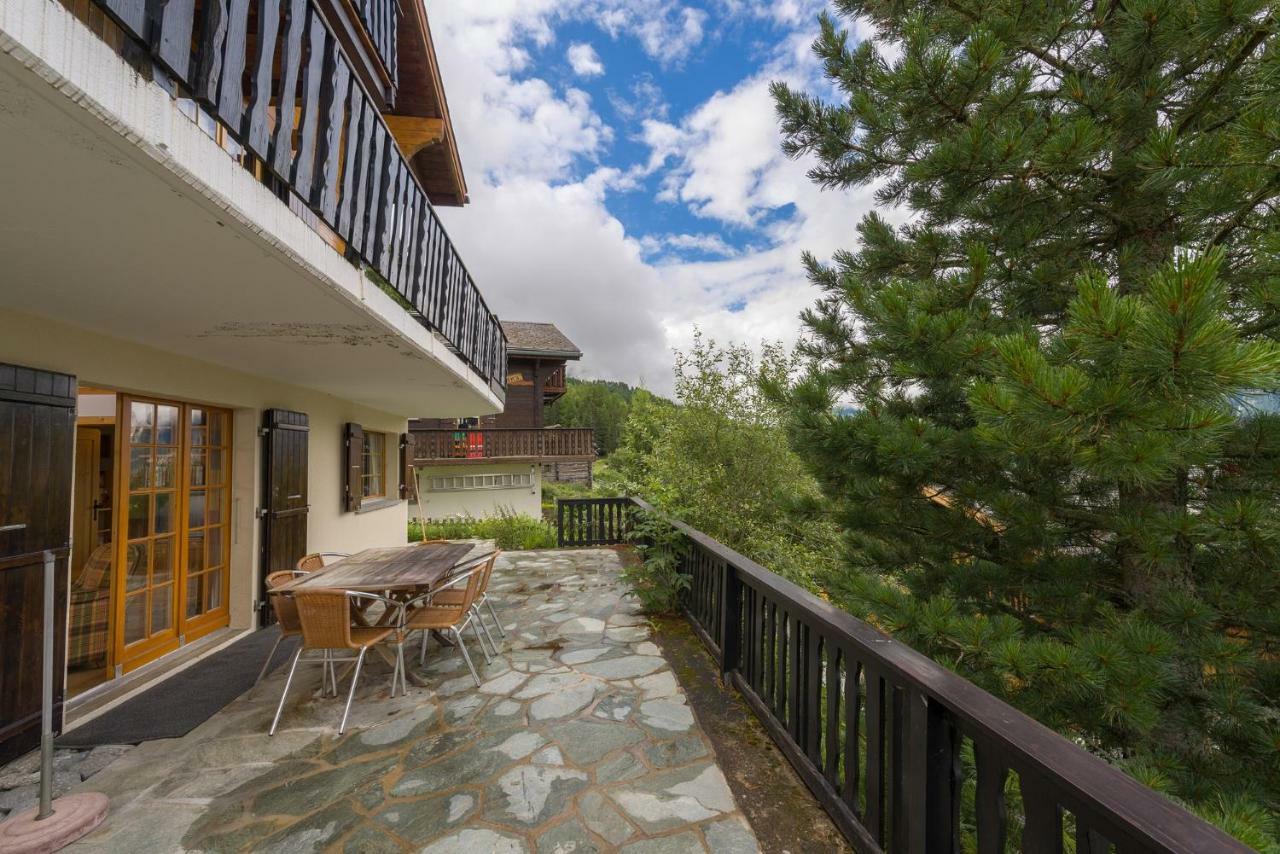Apartment Schinkenheim "Bei Fuchs & Hase" Grächen Exterior photo
